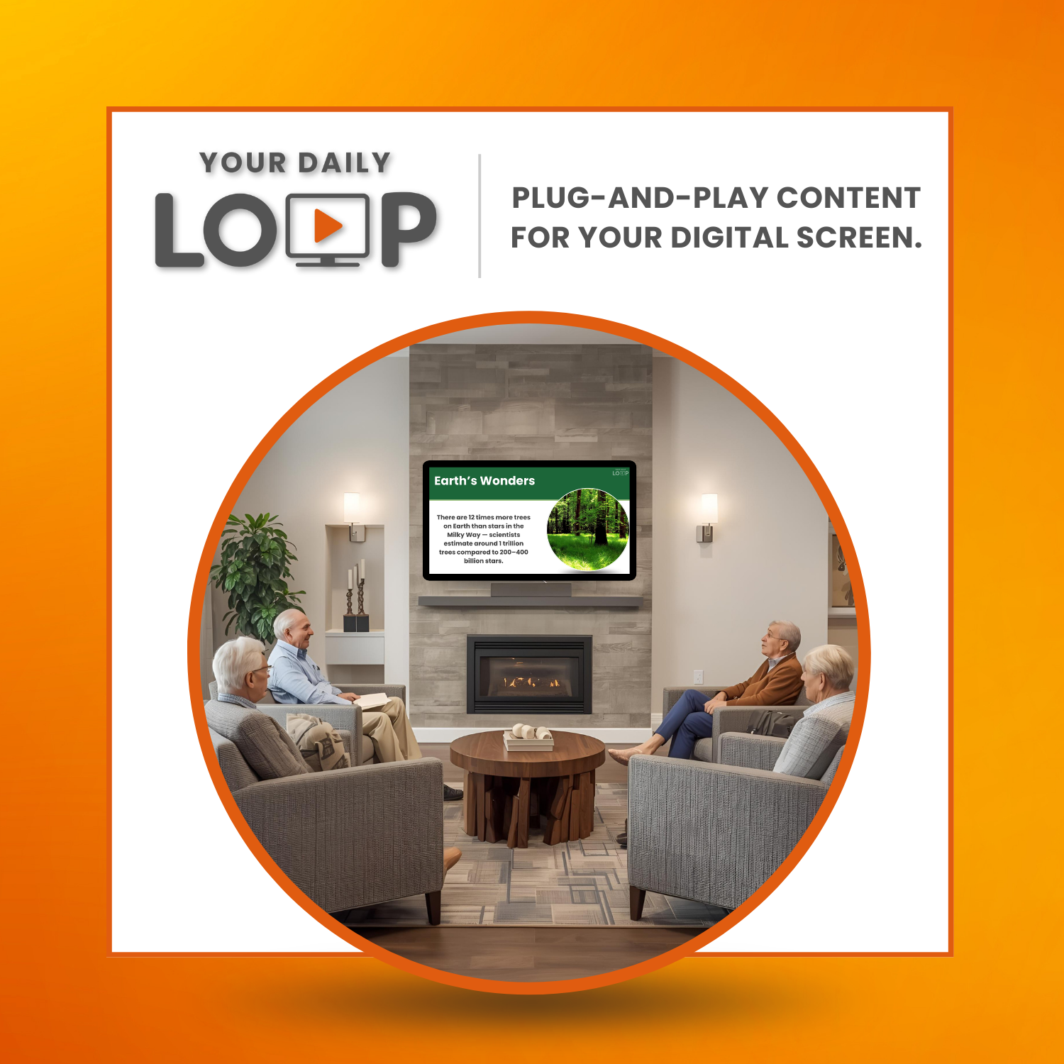 Digital Display Loops: Monthly Set