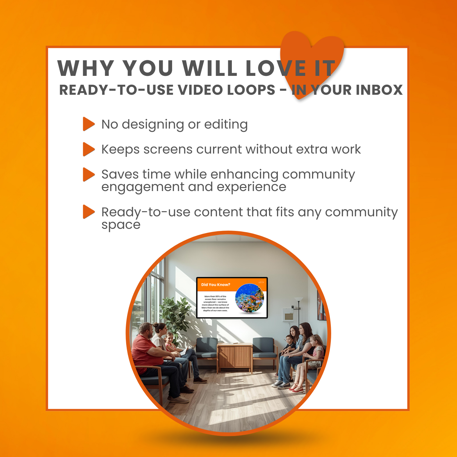 Digital Display Loops: Monthly Set