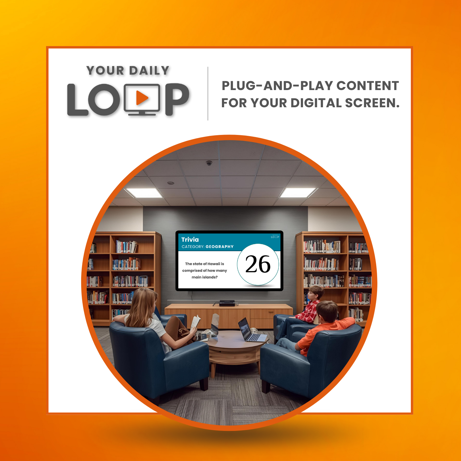 Digital Display Loops: Monthly Set